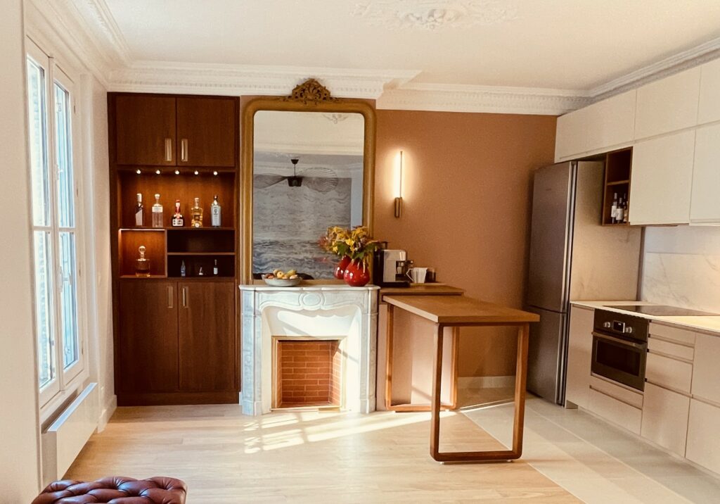 Agencements d'un appartement Parisien
